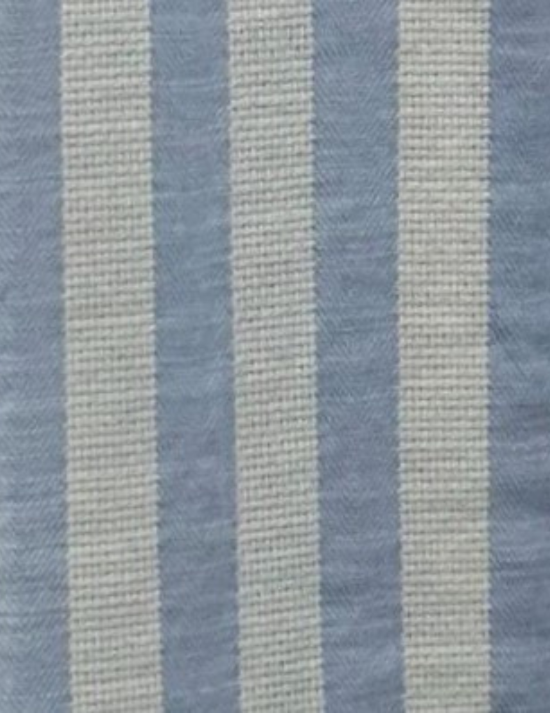 IDENTITI Men Slim Fit Cutaway Collar Striped Shirt In Blue.