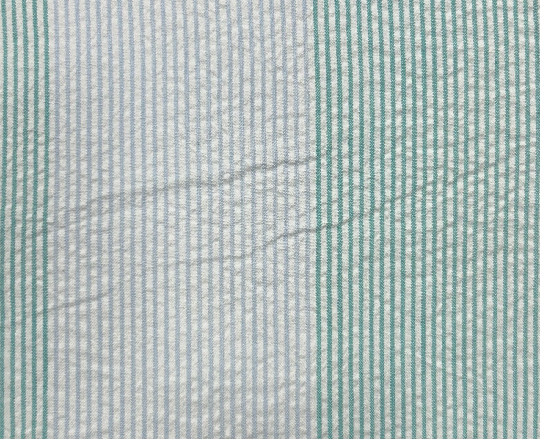 Identiti Women Striped Casual Shirt - Pista green.