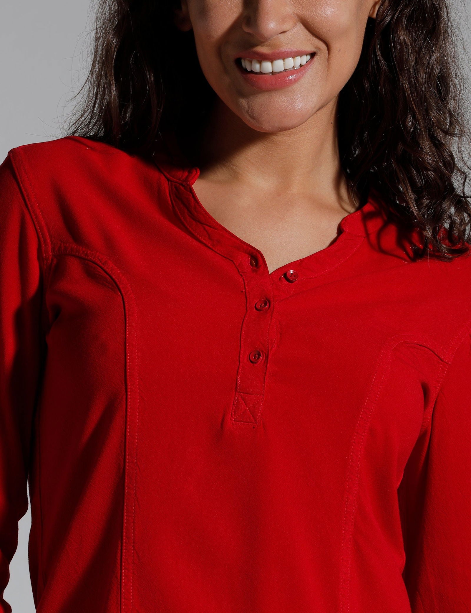 Women Solid Viscose Slim Fit Casual Top
