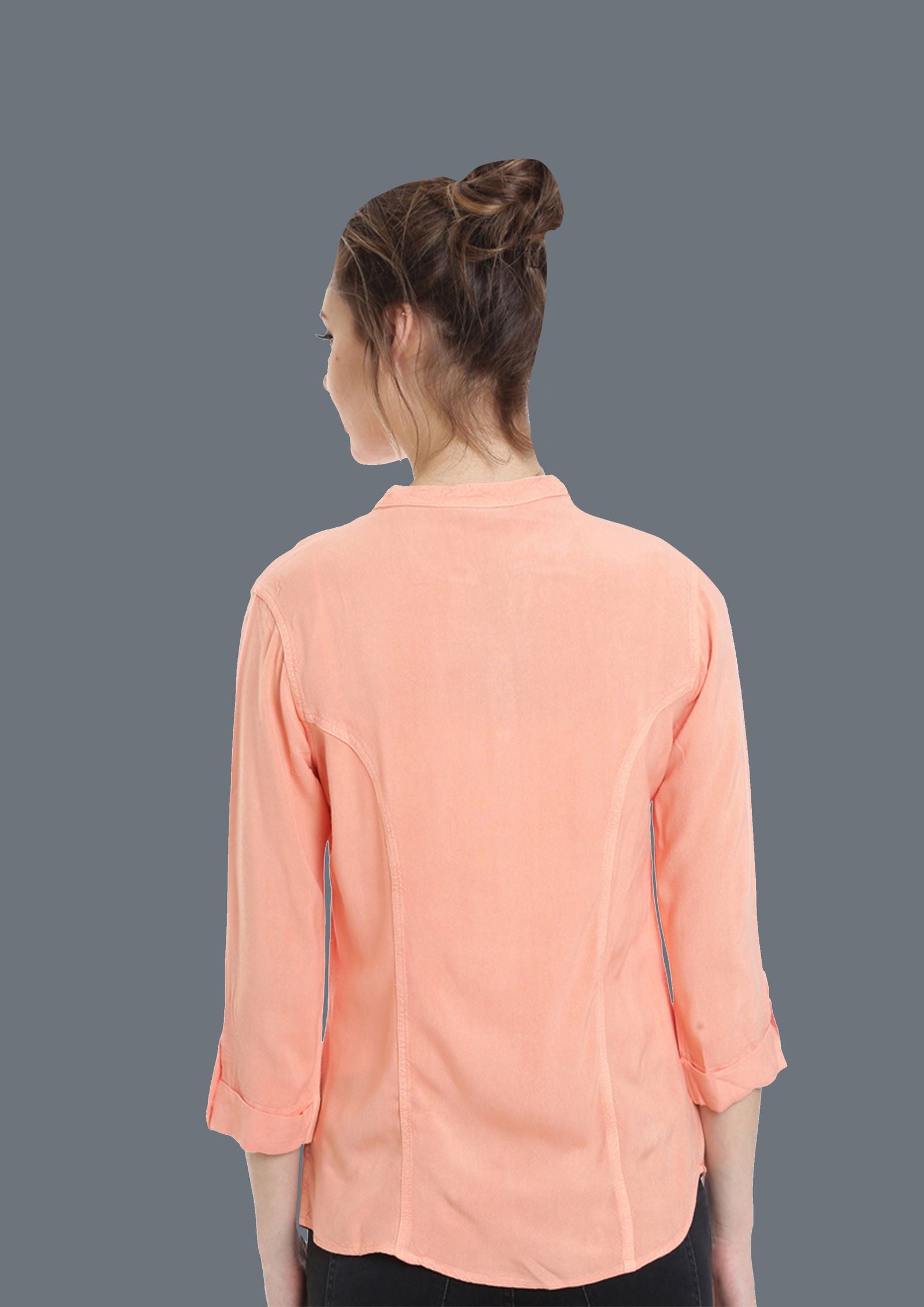 Women Solid Viscose Slim Fit Casual Top