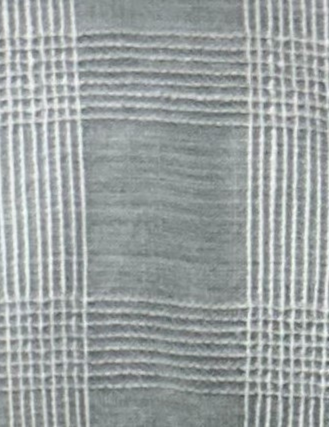 IDENTITI Men Slim Fit Cutaway Collar Checks Shirt In Mint.