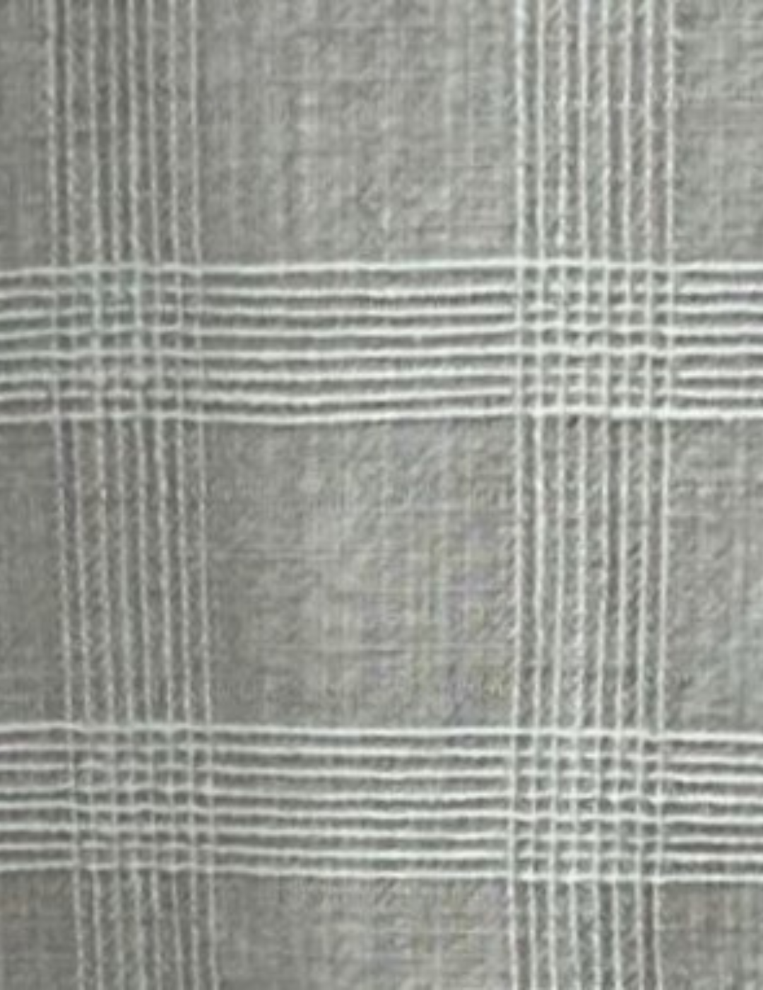 IDENTITI Men Slim Fit Cutaway Collar Checks Shirt In Beige.