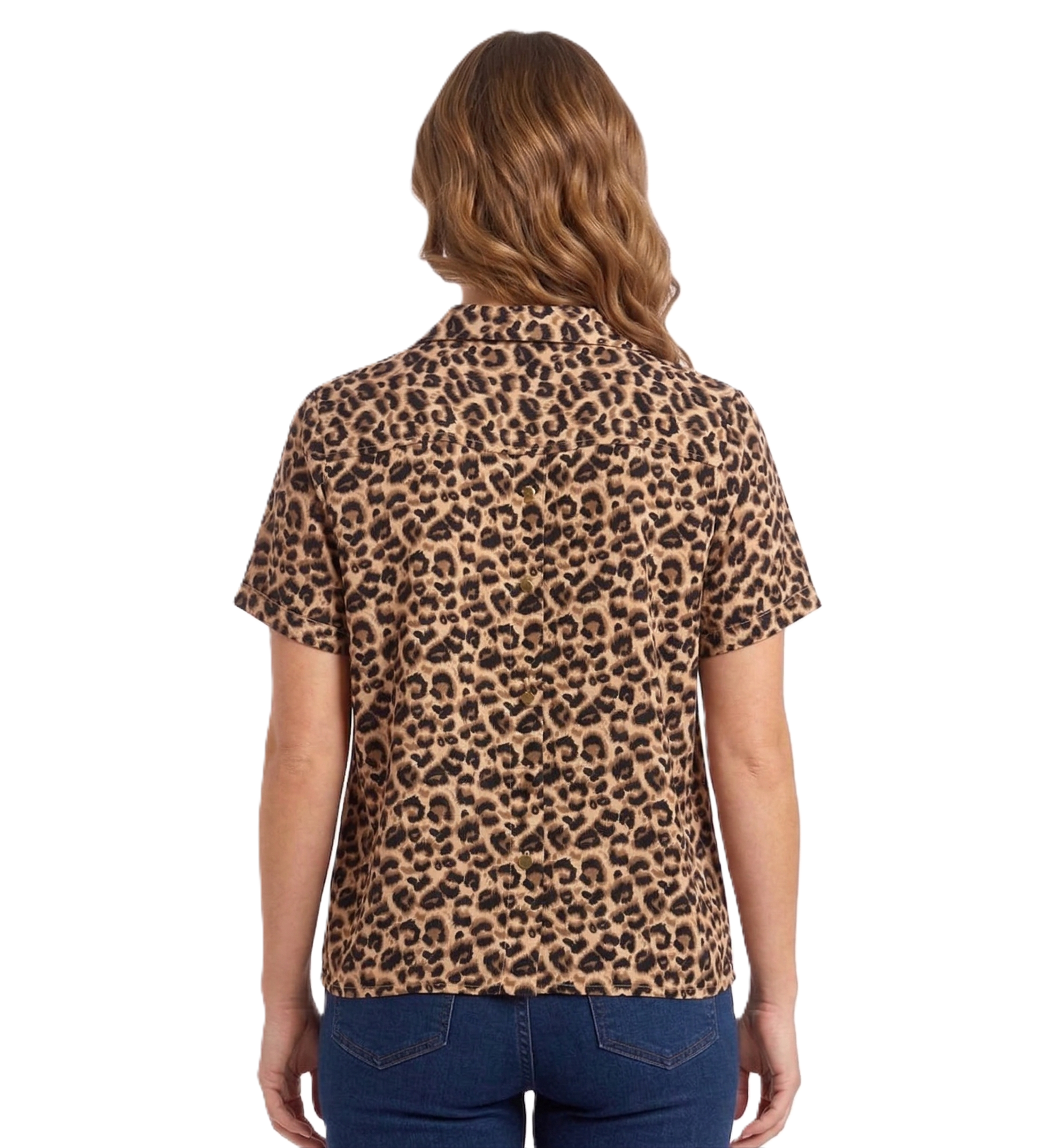 Identiti Women Printed Casual Top - Black.