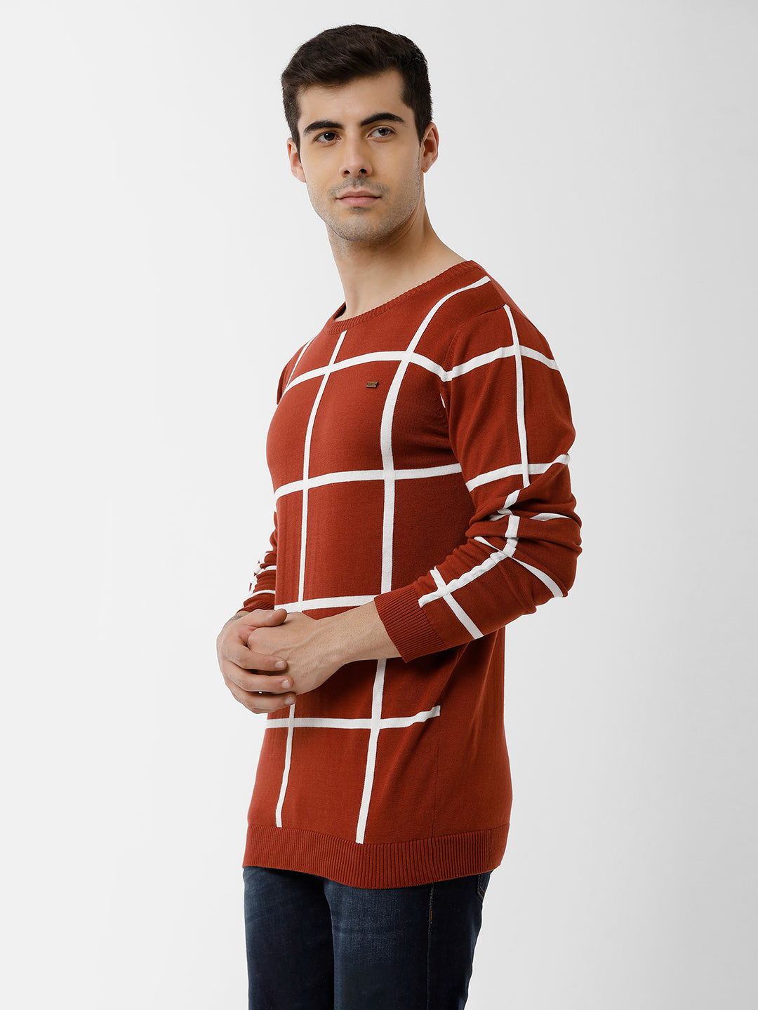 IDENTITI Men Crew Neck Pull Over