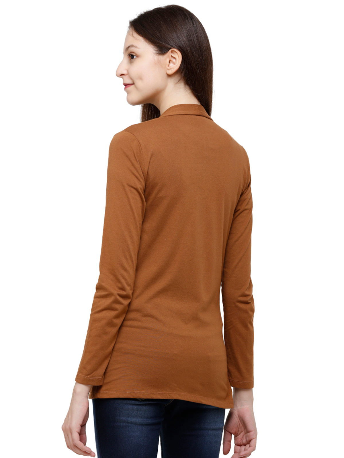 Identiti Women Open Front Shrug With Tieing Option