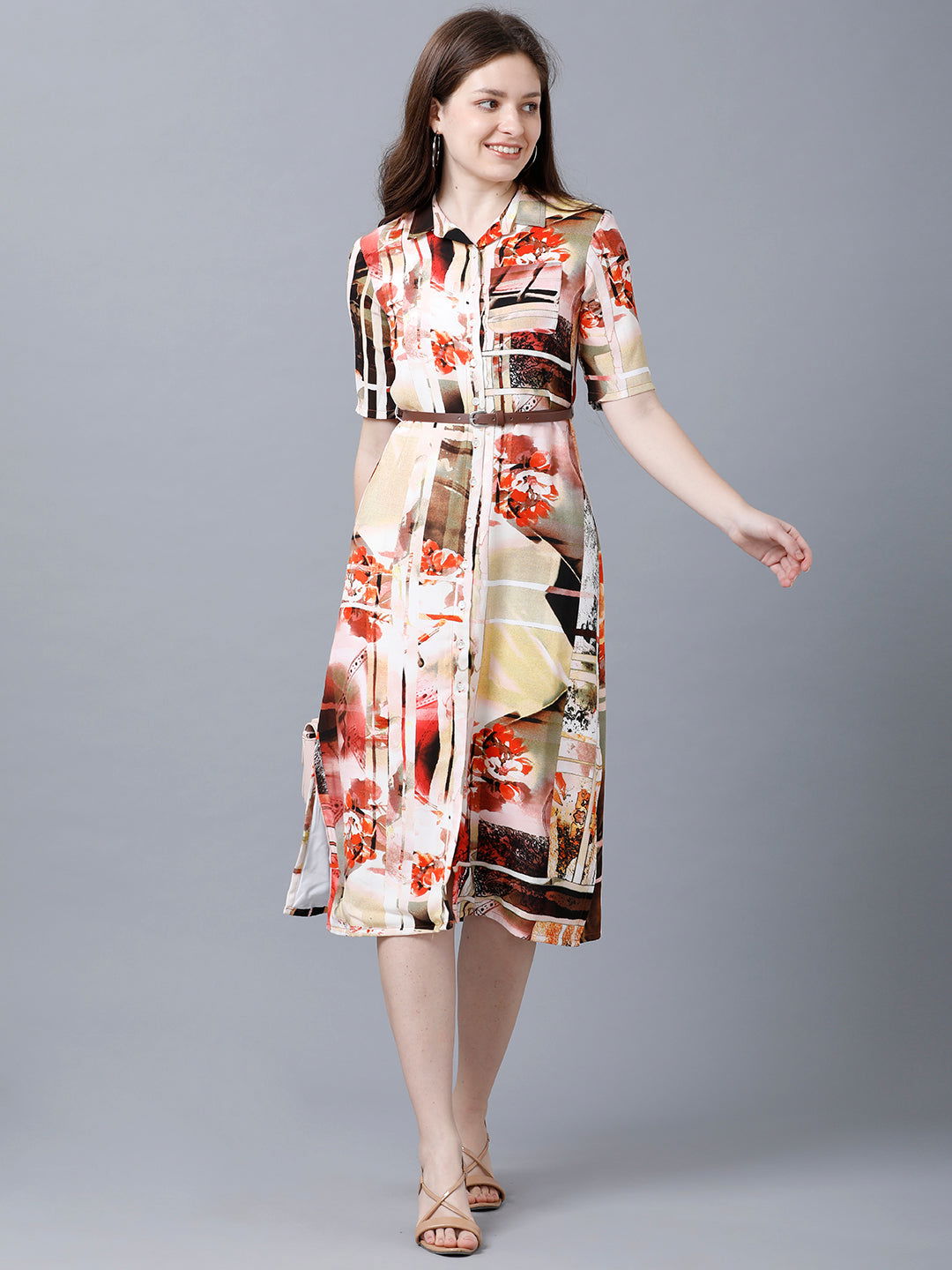 Identiti Women Printed Dress