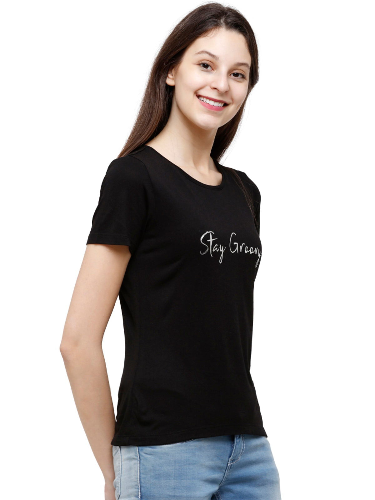 Identiti Women Printed T-shirt