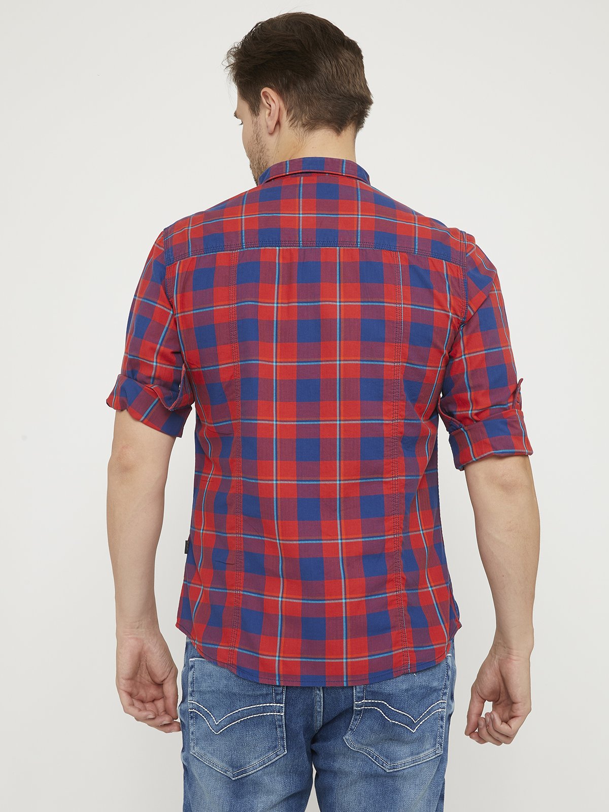 Men Check Shirt