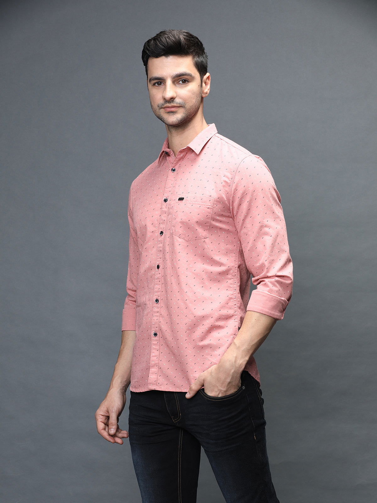 Men Print Shirt