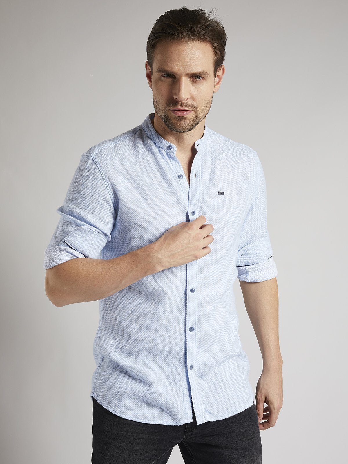 Men Solid Shirt