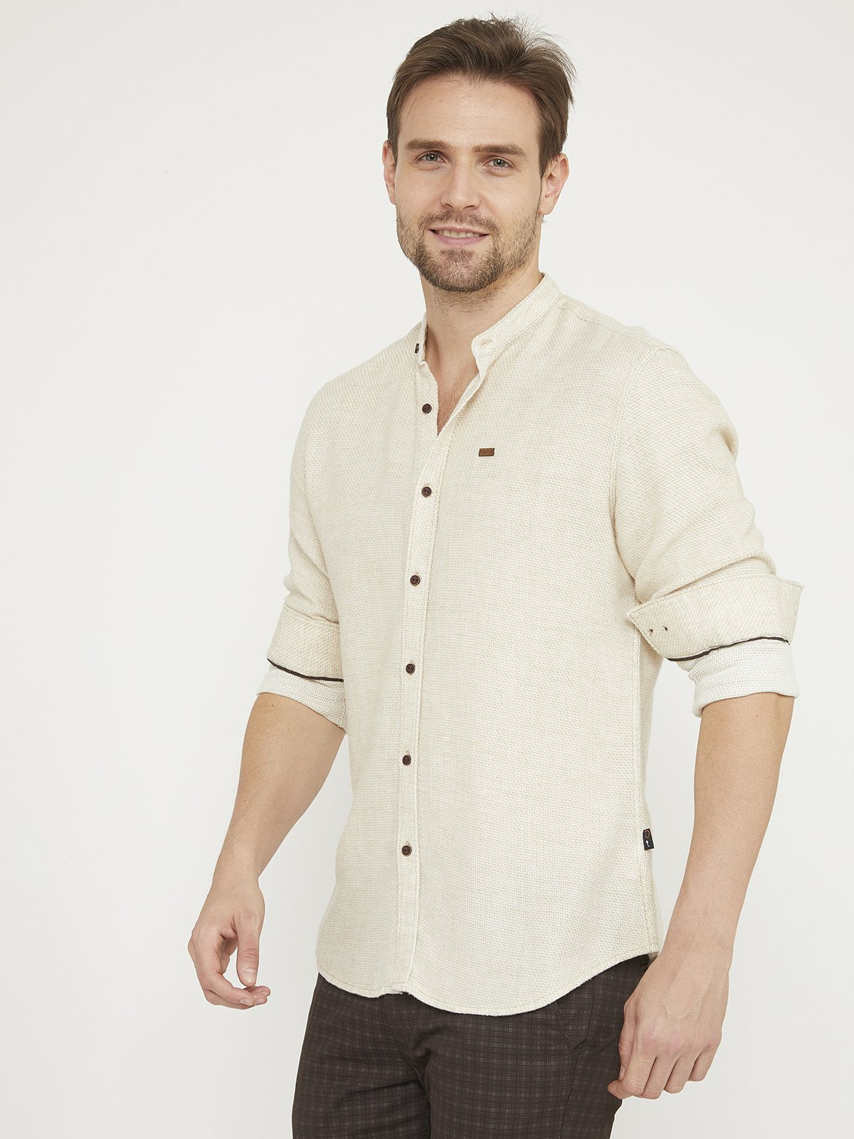 Men Solid Shirt