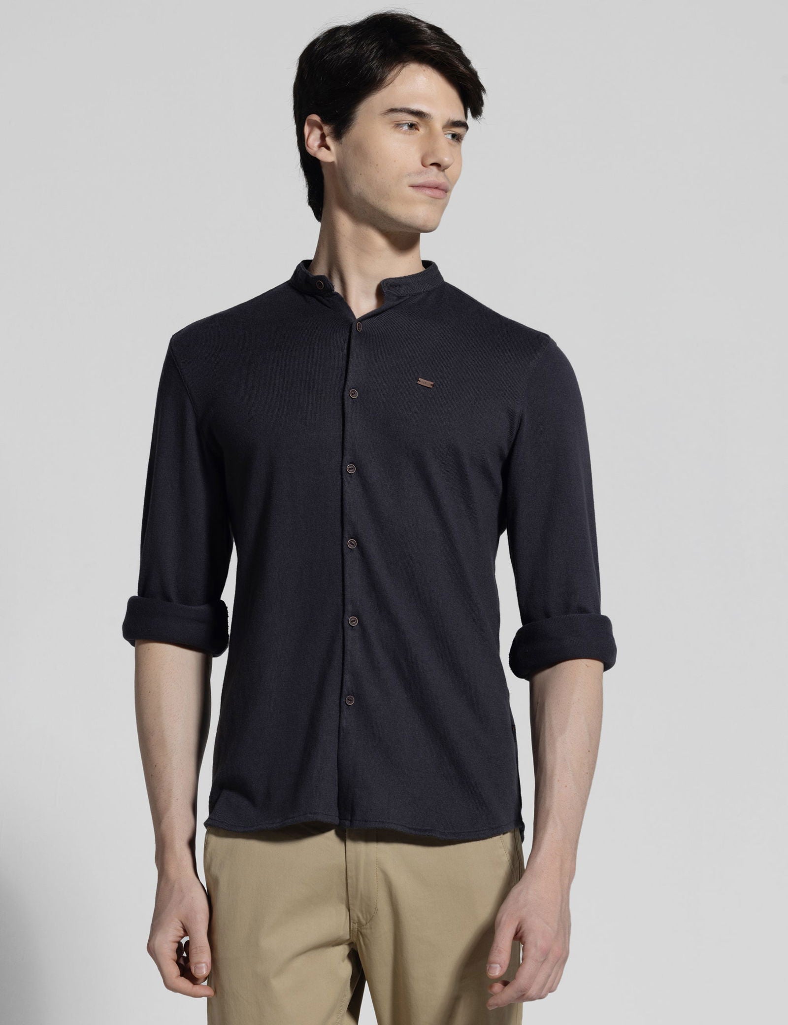 Men Solid Shirt