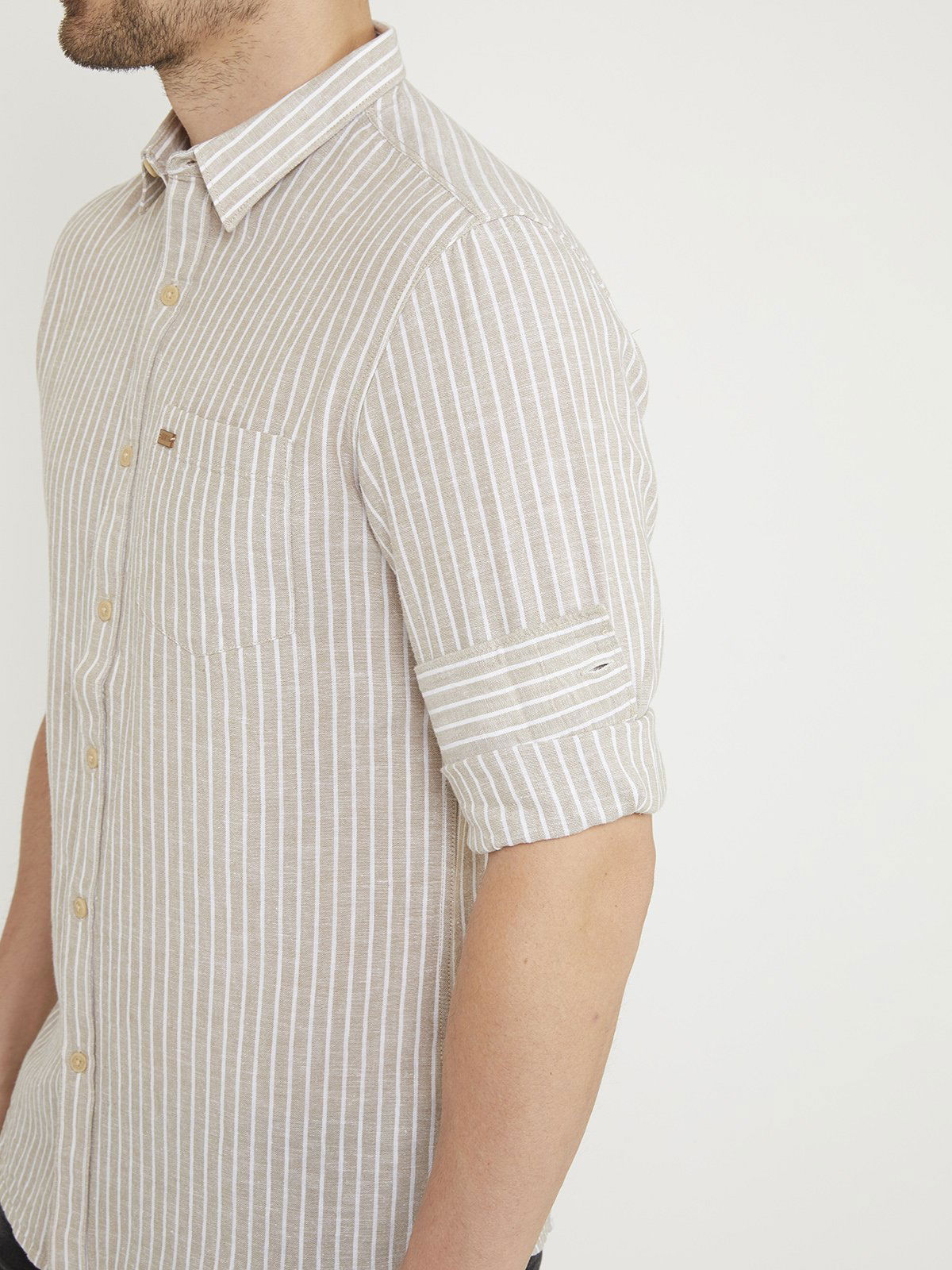 Men Stripe Shirt