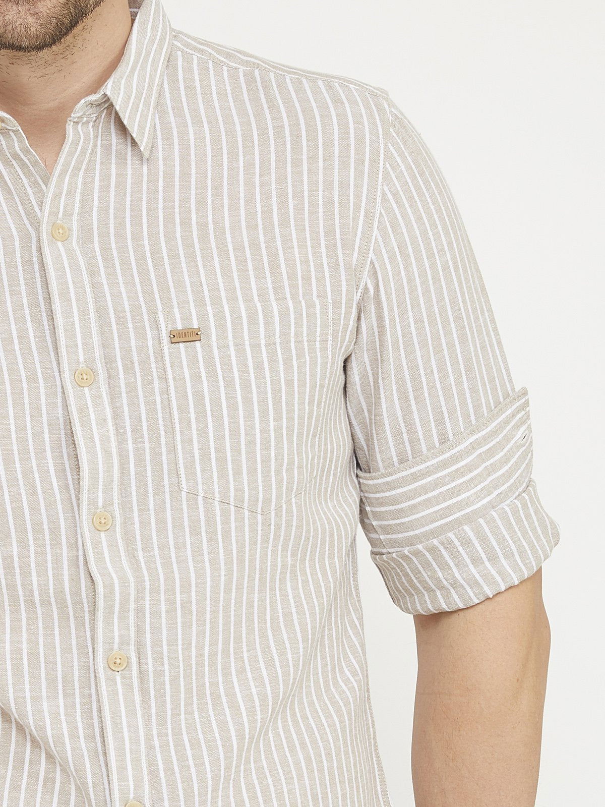 Men Stripe Shirt