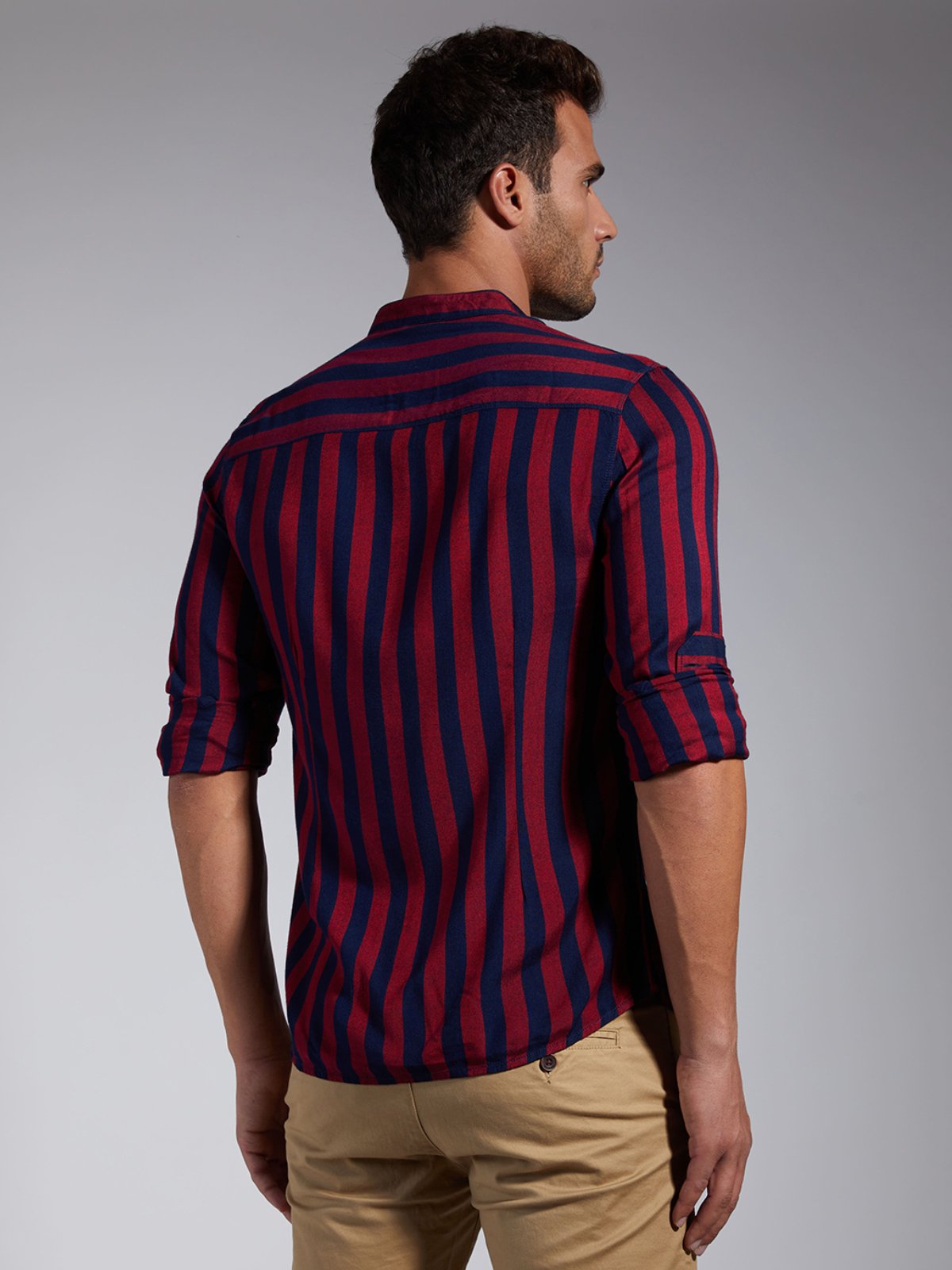 Men Stripe Shirt