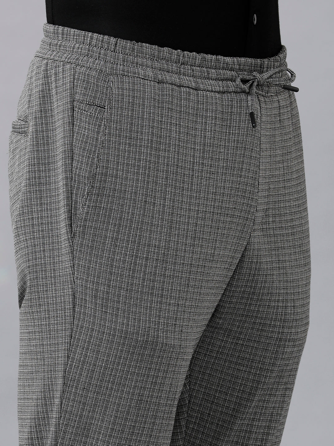 Men Fashion Jog Trousers In Checks