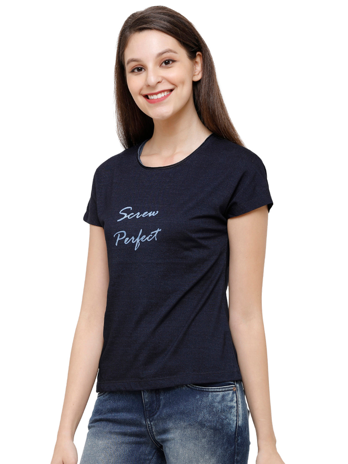 Identiti Women Printed T-shirt