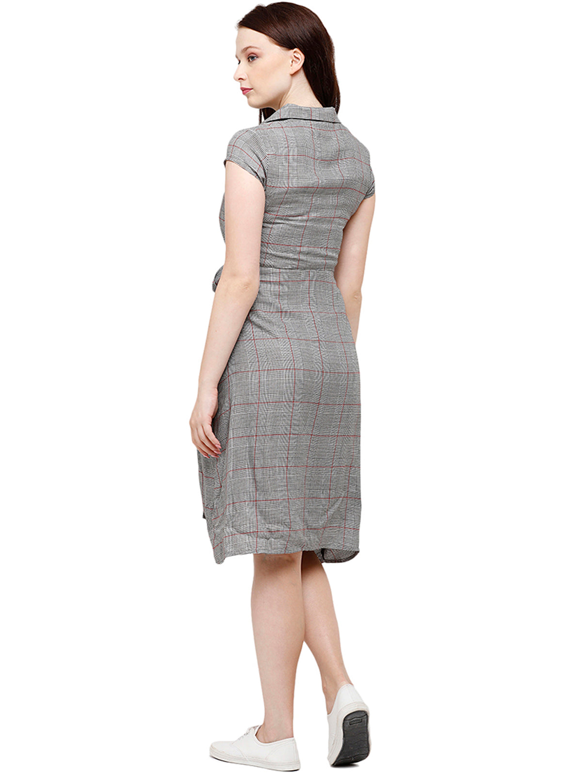 Identiti Women Checkered Dress